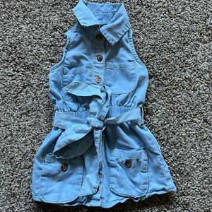 Button down Jean dress